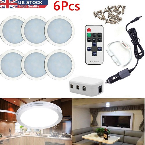 12v interior led spot light - 6x,