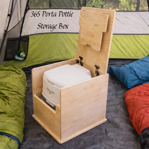 Camper van toilet storage box - camper,