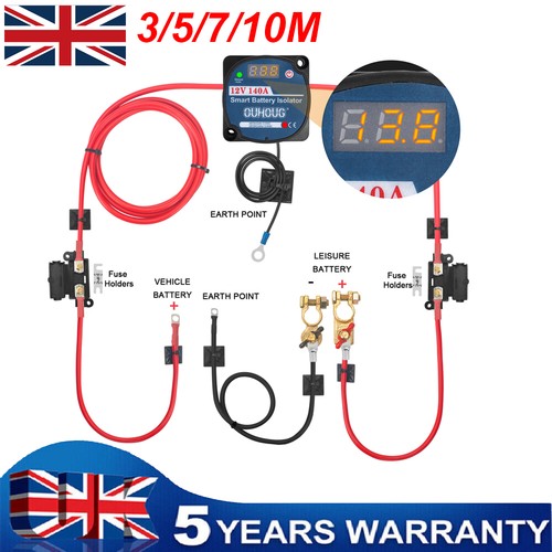 10m split charge relay - relay, kit