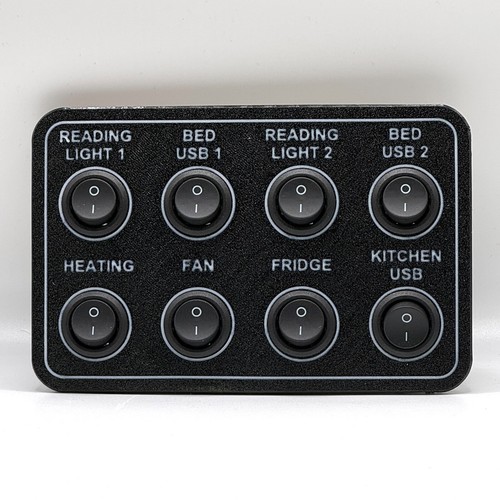 Campervan custom switch - campervan,