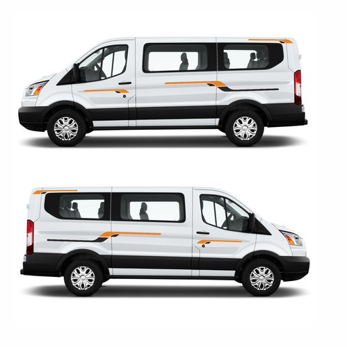 Graphics decals orange - decals,, &