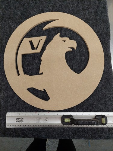 Mdf vauxhall logo - mdf,
