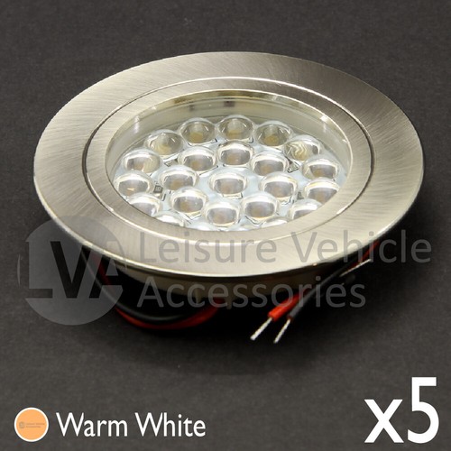 Led 12v warm nickel - 12v, ceiling