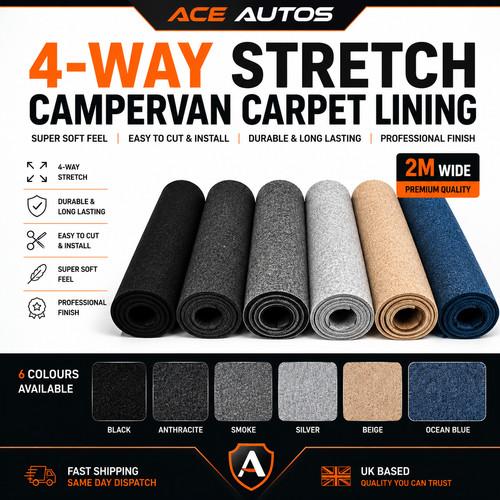 Campervan carpet lining - carpet, way
