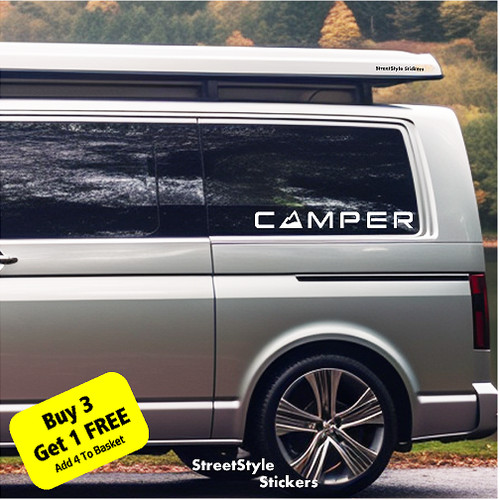 Motorhome camper van stickers - motorhome,