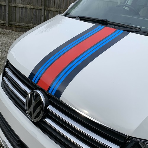 Bonnet stripe sticker ideal - bonnet,