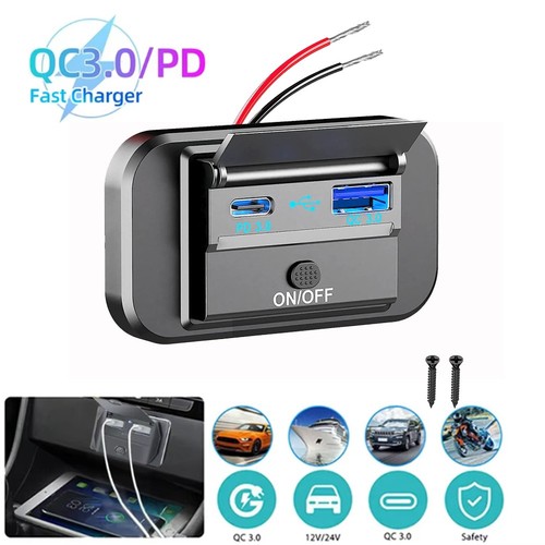 12v dual usb - 12v, fast