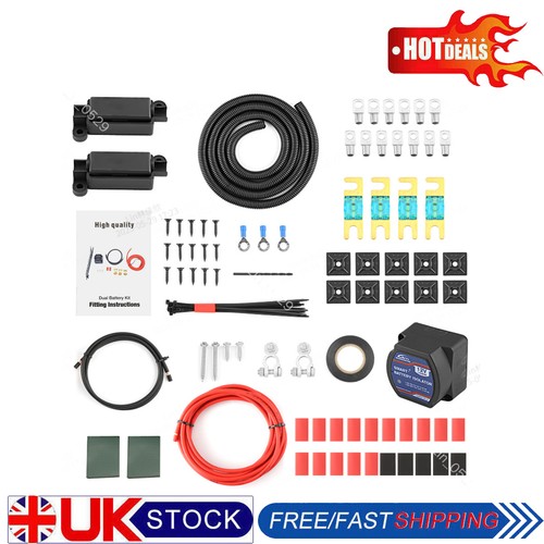 Split charge battery relay - m,