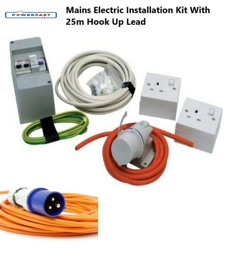 Campervan conversion mains - campervan,