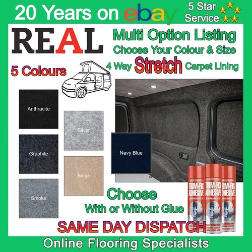 Way stretch campervan carpet - stretch,