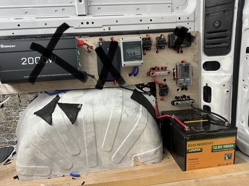 240v 12v pre wired - pre,