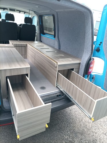 Campervan bench furniture - campervan, 3