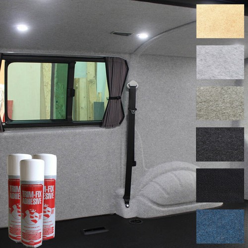 Camper van lining carpet way - van, 4