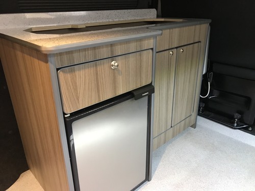 Camper van kitchen pod - kitchen, pod/unit