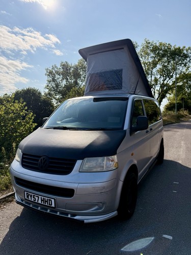 Camper with pop top - with, roof