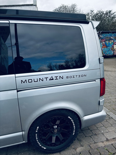 Motorhome camper van - van, stickers