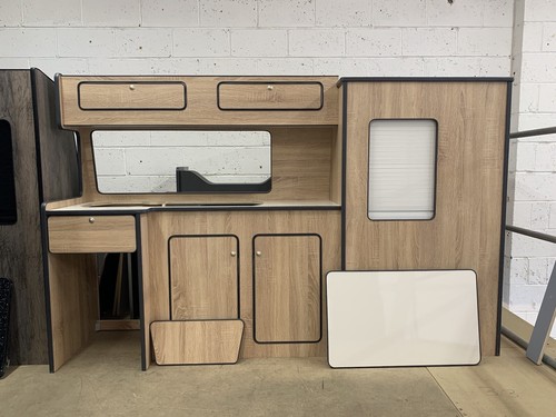 Swb assembled kitchen - vw, t5/t6