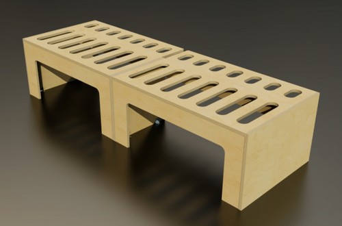 Fixed van campervan bed - /,